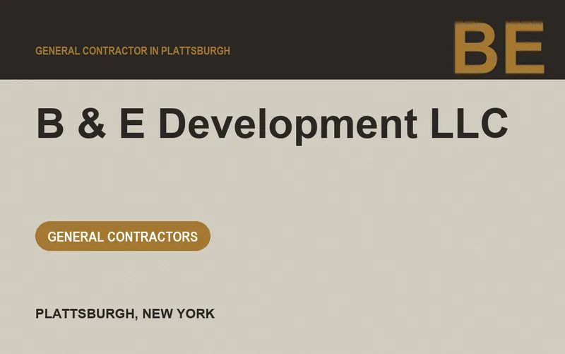 B & E Development LLC in Plattsburgh, New York