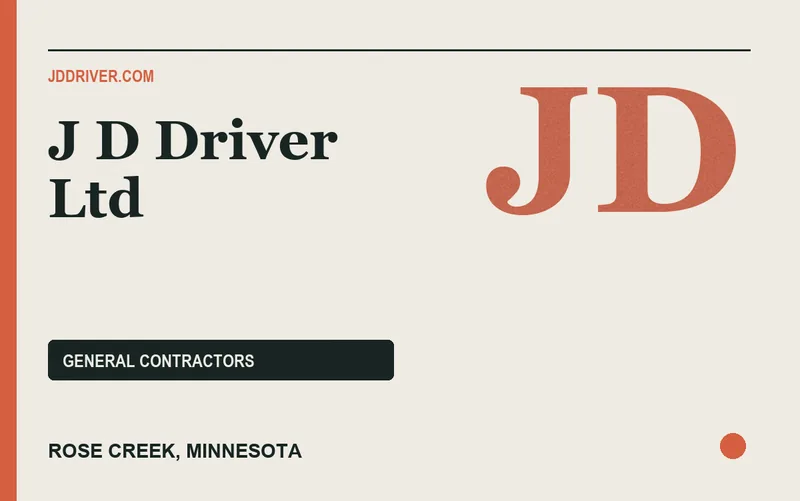 J D Driver Ltd in Rose Creek, Minnesota