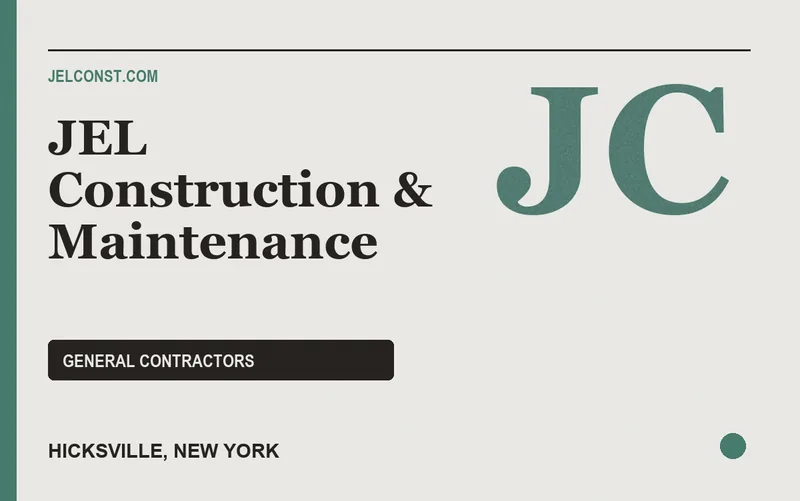 JEL Construction & Maintenance in Hicksville, New York