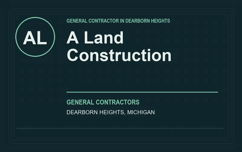 A Land Construction in Dearborn Heights, Michigan