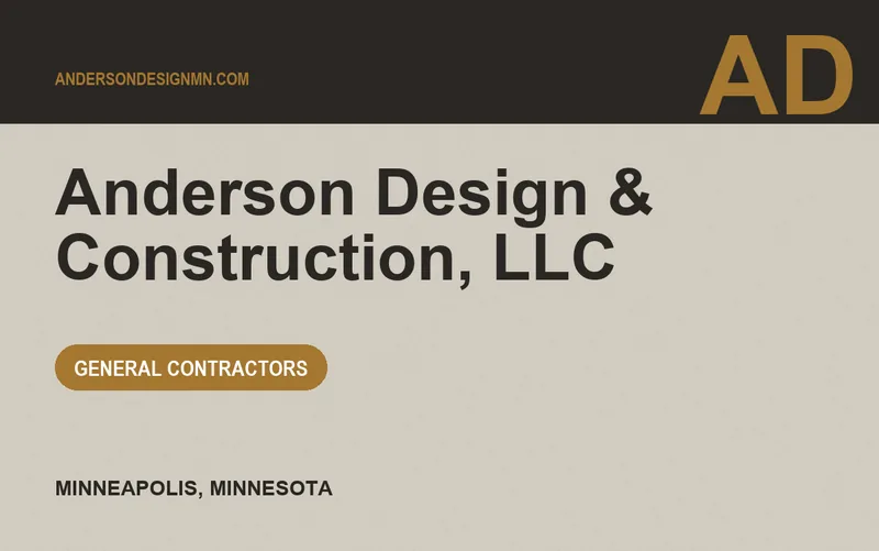 Anderson Design & Construction, LLC in Minneapolis, Minnesota