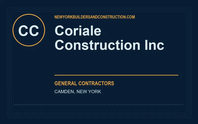 Coriale Construction Inc in Camden, New York