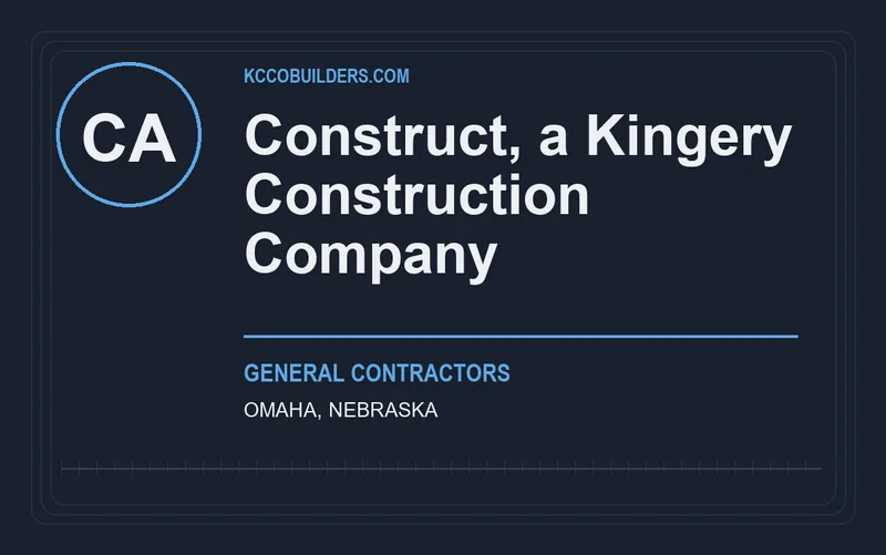 Construct, a Kingery Construction Company in Omaha, Nebraska