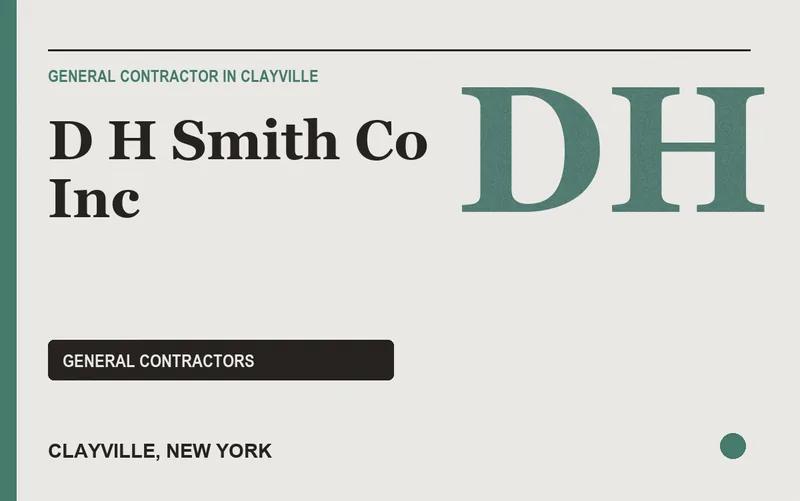 D H Smith Co Inc in Clayville, New York