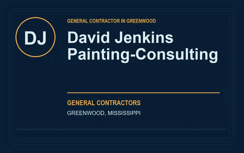 David Jenkins Painting-Consulting in Greenwood, Mississippi