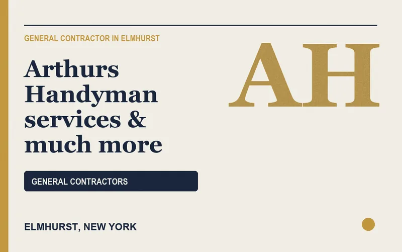 Arthurs Handyman services & much more in Elmhurst, New York