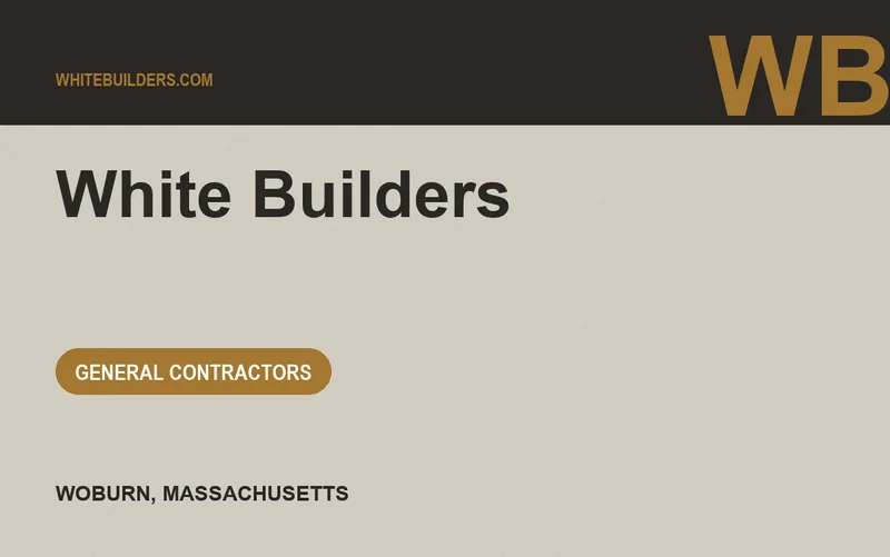 White Builders in Woburn, Massachusetts