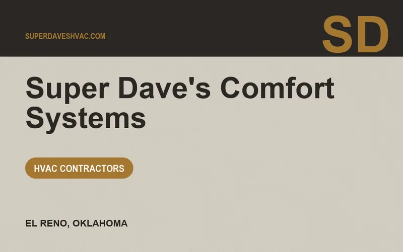 Super Dave's Comfort Systems in El Reno, Oklahoma