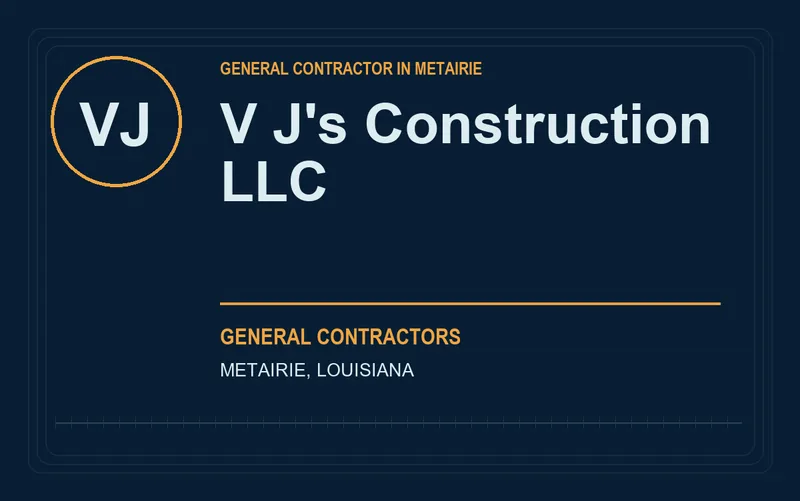 V J's Construction Llc in Metairie, Louisiana