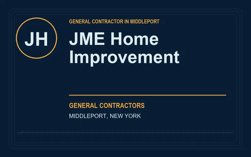 JME Home Improvement in Middleport, New York