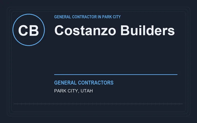 Costanzo Builders in Park City, Utah