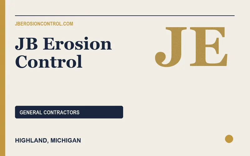 JB Erosion Control in Highland, Michigan