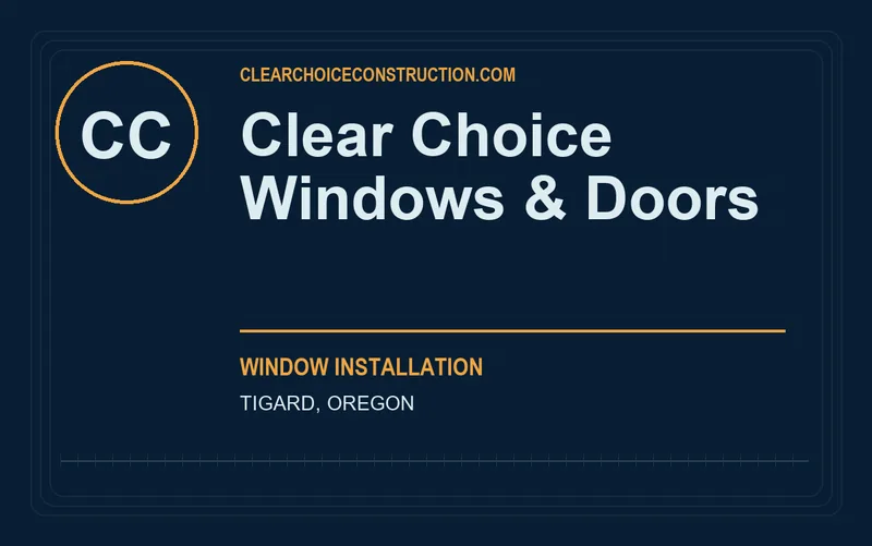 Clear Choice Windows & Doors in Tigard, Oregon