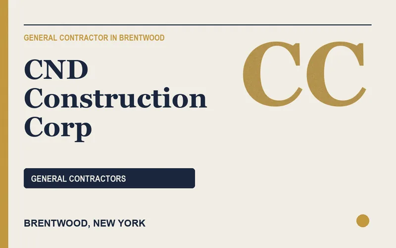 CND Construction Corp in Brentwood, New York