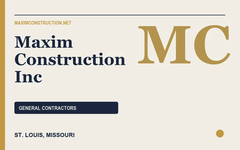 Maxim Construction Inc in St. Louis, Missouri