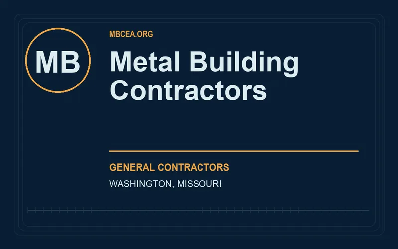 Metal Building Contractors in Washington, Missouri