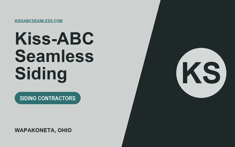 Kiss-ABC Seamless Siding in Wapakoneta, Ohio
