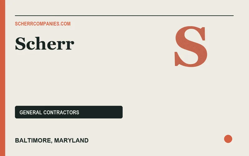 Scherr in Baltimore, Maryland