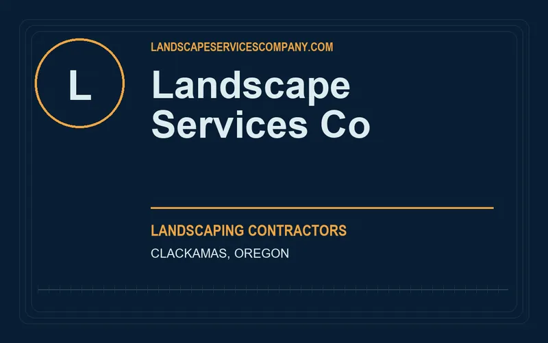 Landscape Services Co in Clackamas, Oregon