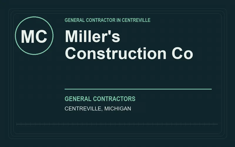 Miller's Construction Co in Centreville, Michigan