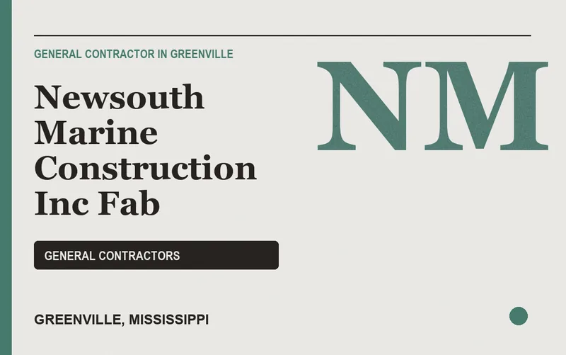 Newsouth Marine Construction Inc Fab in Greenville, Mississippi