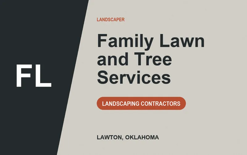 Family Lawn and Tree Services in Lawton, Oklahoma