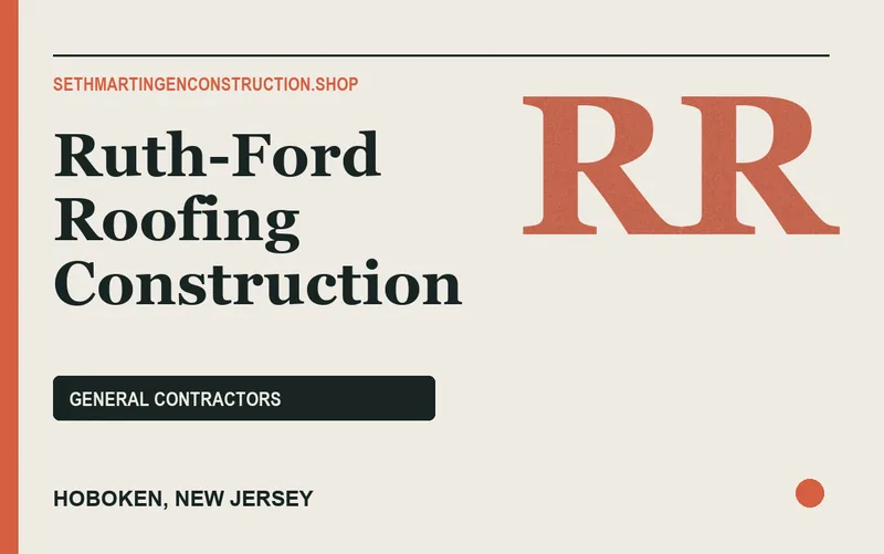 Ruth-Ford Roofing Construction in Hoboken, New Jersey