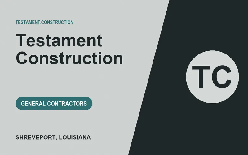 Testament Construction in Shreveport, Louisiana