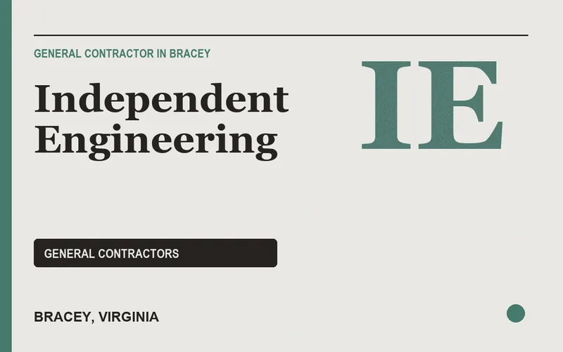 Independent Engineering in Bracey, Virginia