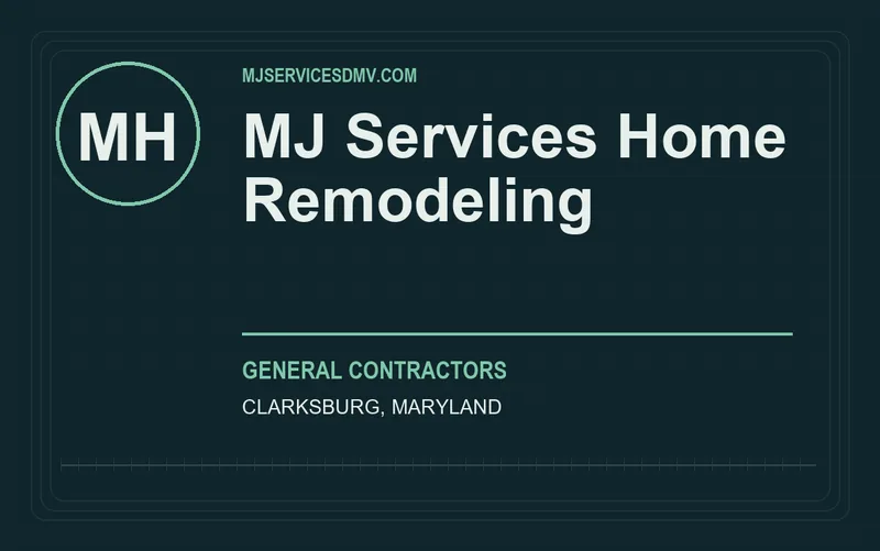 MJ Services Home Remodeling in Clarksburg, Maryland