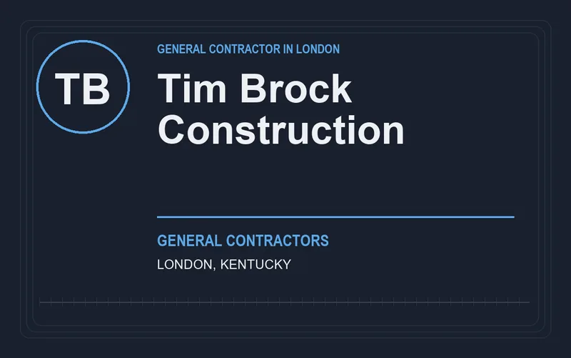 Tim Brock Construction in London, Kentucky