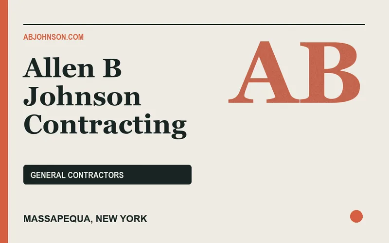 Allen B Johnson Contracting in Massapequa, New York