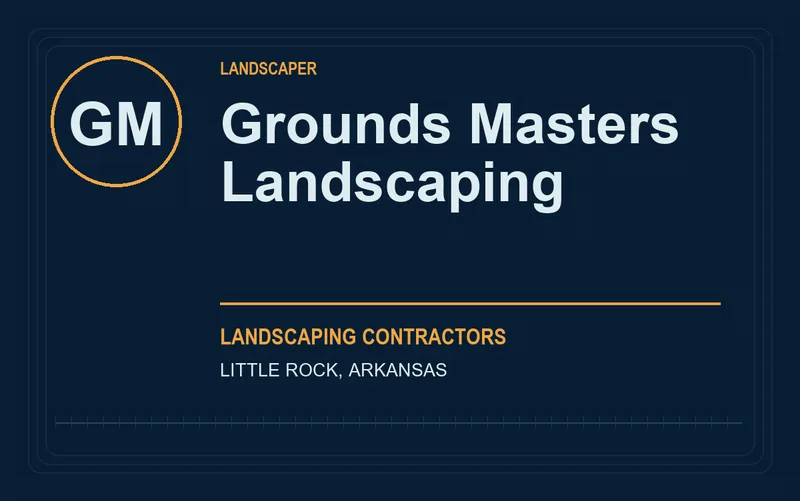 Grounds Masters Landscaping in Little Rock, Arkansas