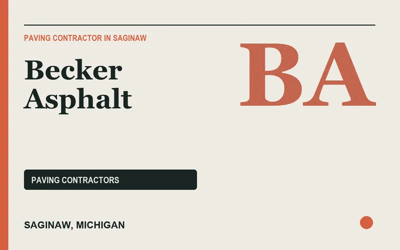 Becker Asphalt in Saginaw, Michigan