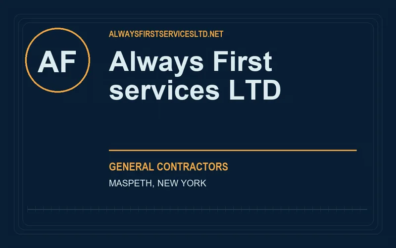 Always First services LTD in Maspeth, New York