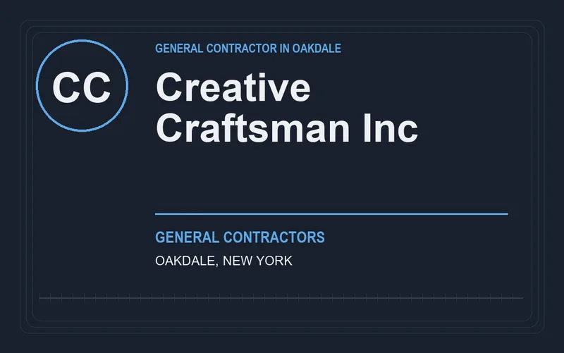 Creative Craftsman Inc in Oakdale, New York