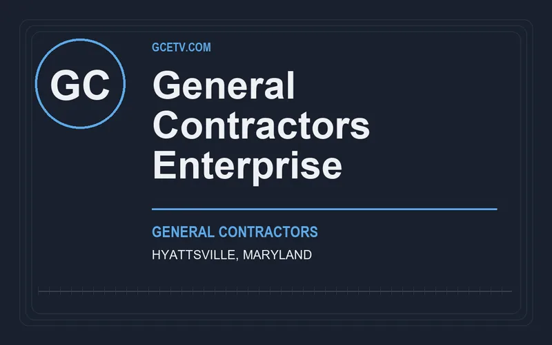 General Contractors Enterprise in Hyattsville, Maryland