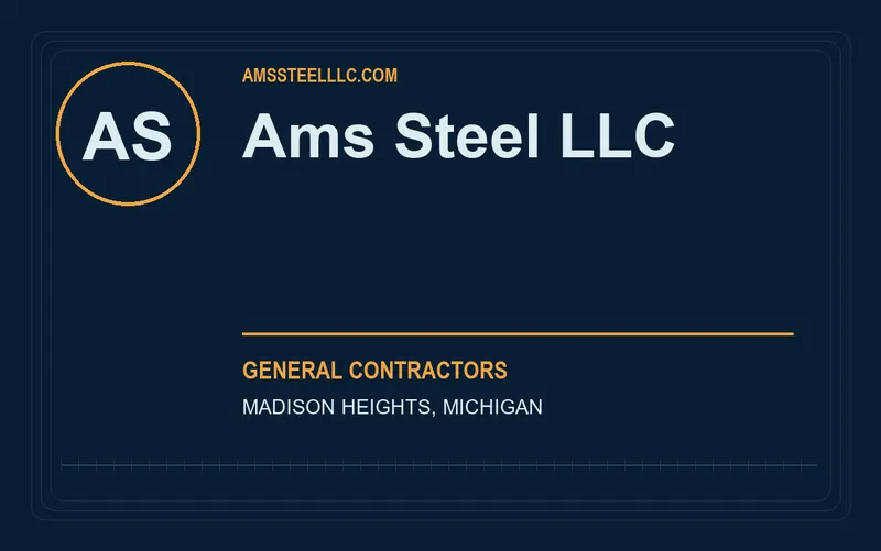 AMS STEEL LLC in Madison Heights, Michigan