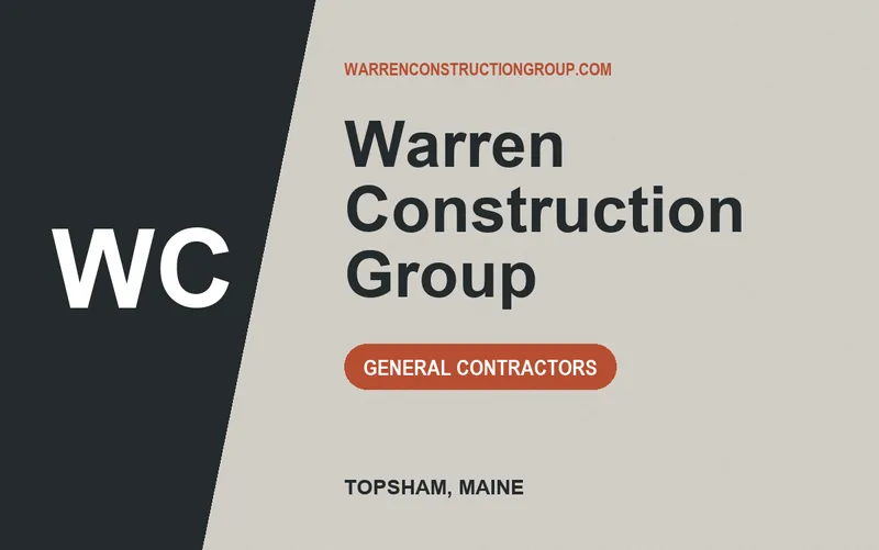 Warren Construction Group in Topsham, Maine