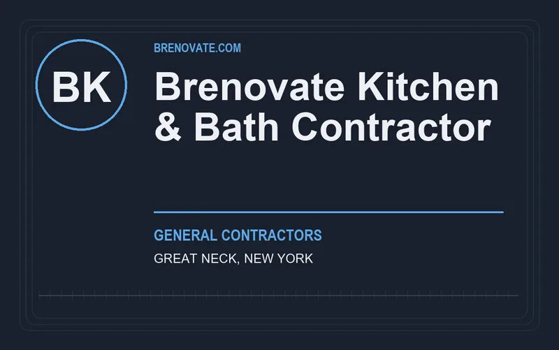 Brenovate Kitchen & Bath Contractor in Great Neck, New York