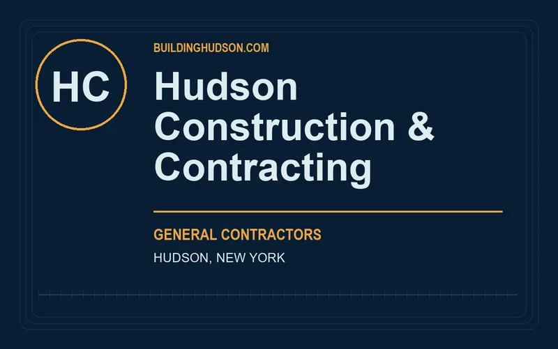 Hudson Construction & Contracting in Hudson, New York
