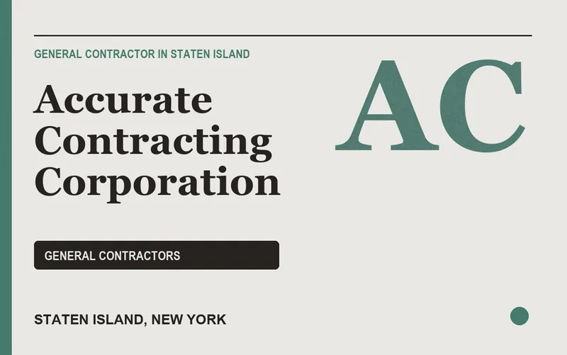 Accurate Contracting Corporation in Staten Island, New York