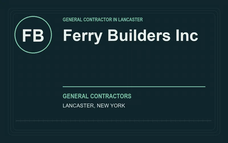 Ferry Builders Inc in Lancaster, New York