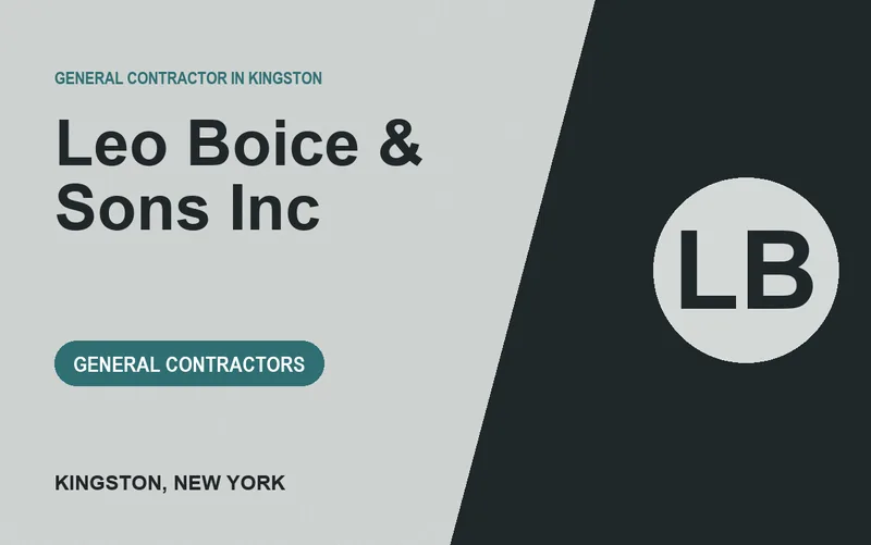 Leo Boice & Sons Inc in Kingston, New York