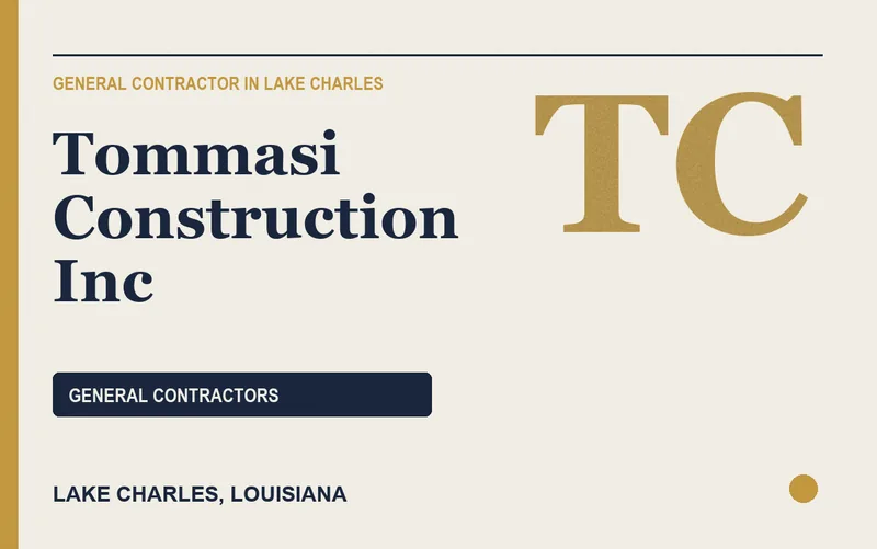 Tommasi Construction Inc in Lake Charles, Louisiana