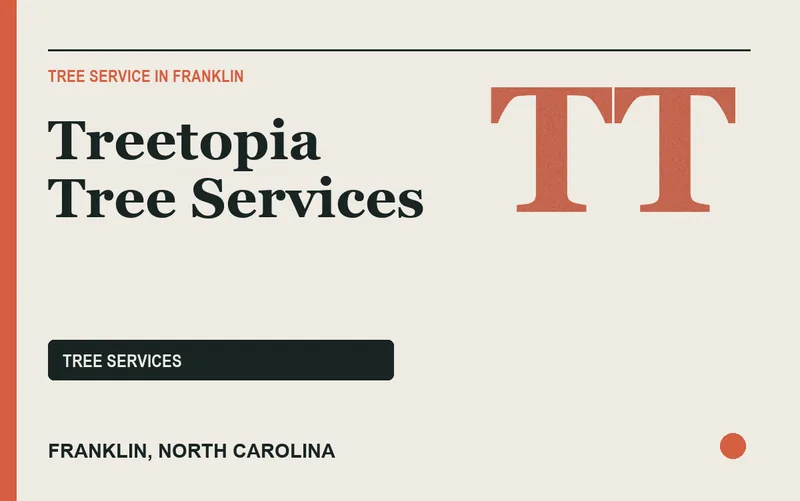 Treetopia Tree Services in Franklin, North Carolina