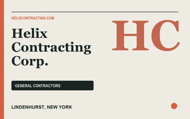 Helix Contracting Corp. in Lindenhurst, New York