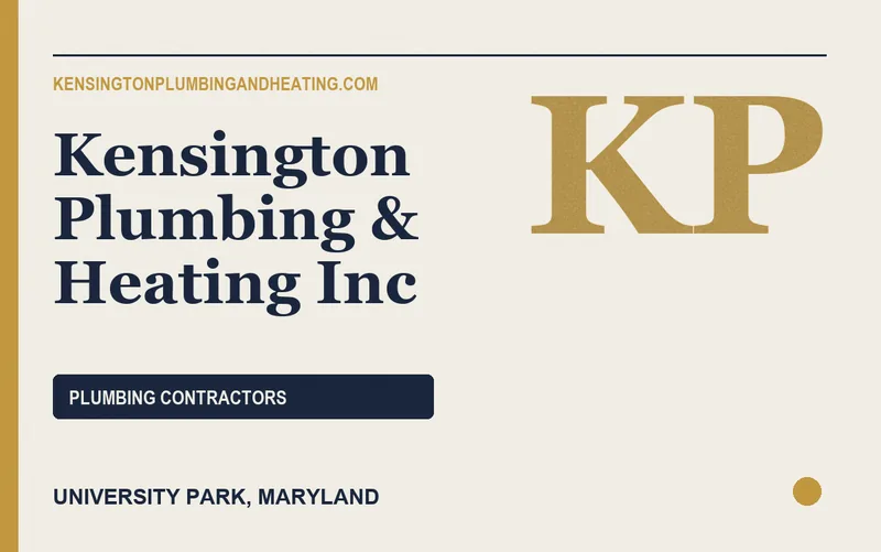 Kensington Plumbing & Heating Inc in University Park, Maryland