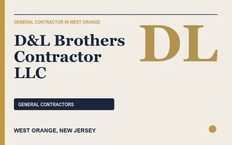 D&L Brothers Contractor Llc in West Orange, New Jersey