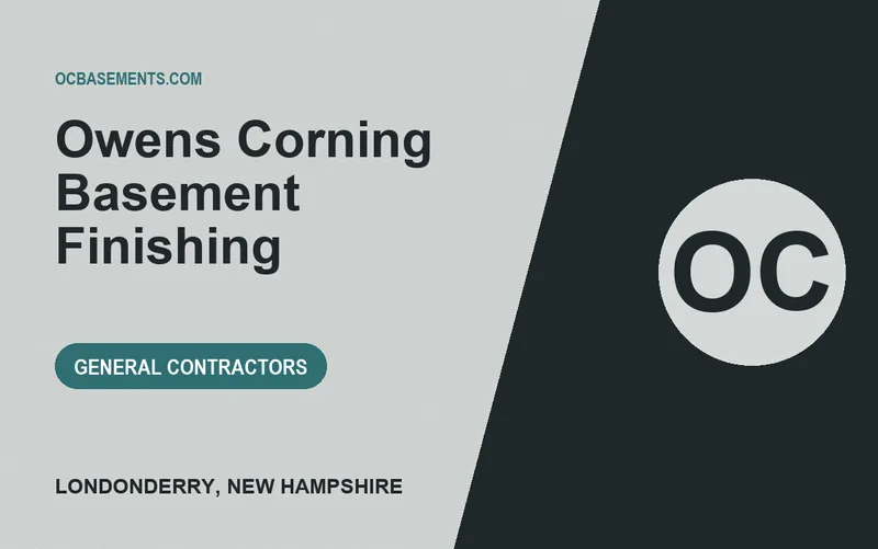 Owens Corning Basement Finishing in Londonderry, New Hampshire